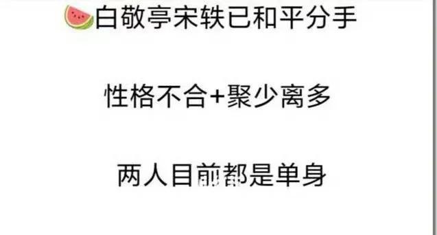 新澳六开彩开奖结果记录,宋轶白敬亭已分手？社媒互动骤减，原因竟是性格不合与聚少离多  第3张